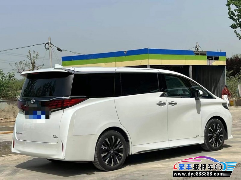 24年丰田埃尔法轿车抵押车出售