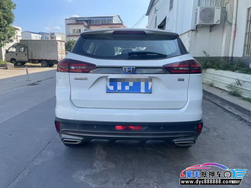 19年吉利博越轿车抵押车出售