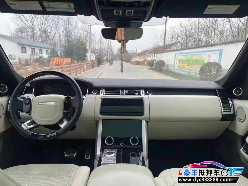 22年路虎揽胜行政轿车抵押车出售