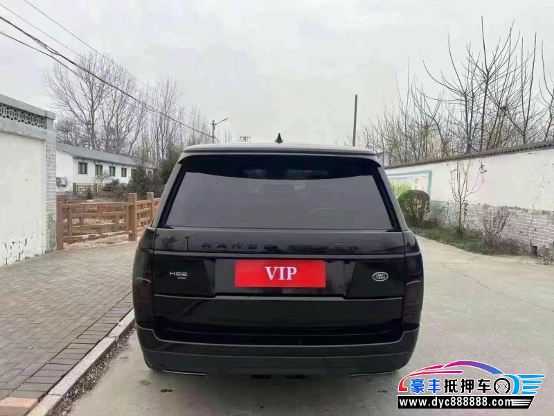 22年路虎揽胜行政轿车抵押车出售