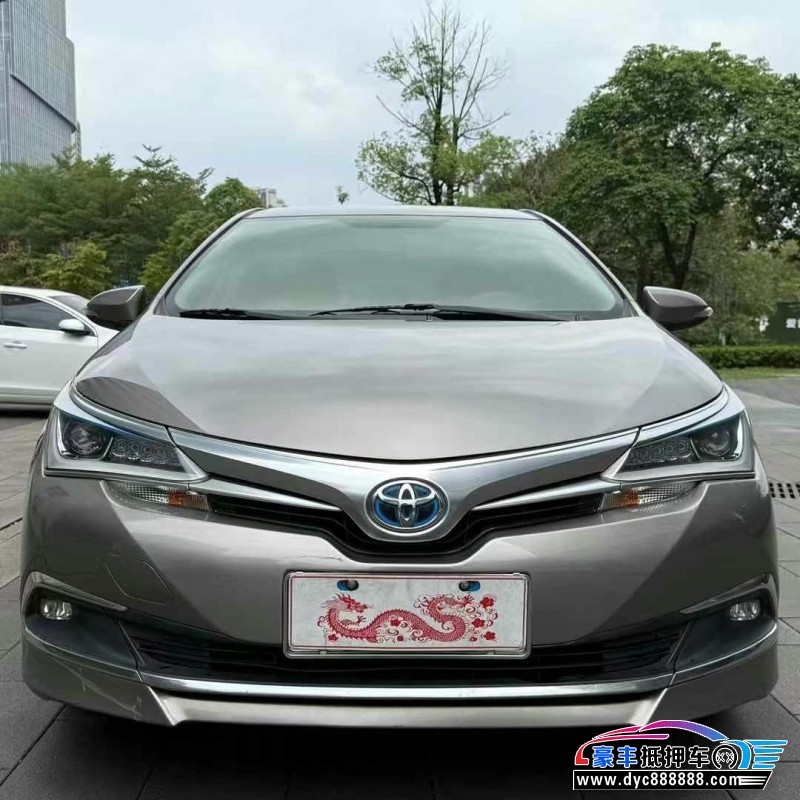 19年丰田卡罗拉轿车抵押车出售