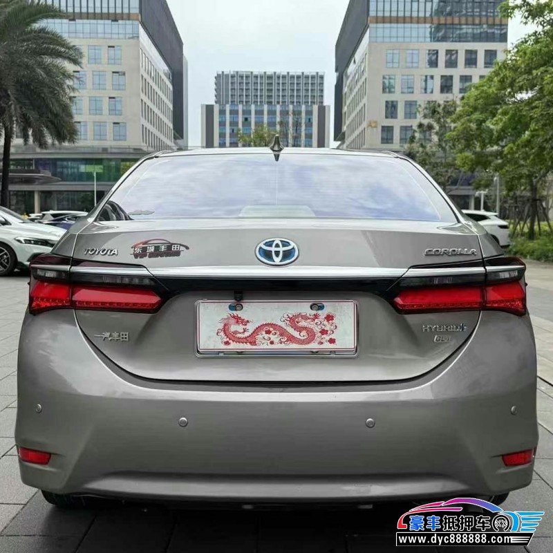 19年丰田卡罗拉轿车抵押车出售