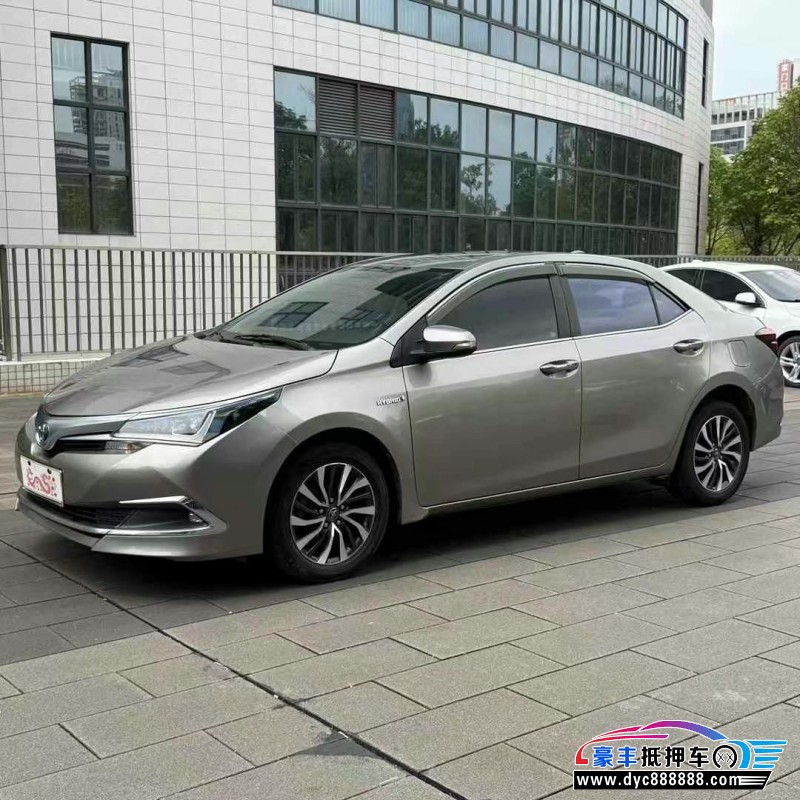 19年丰田卡罗拉轿车抵押车出售