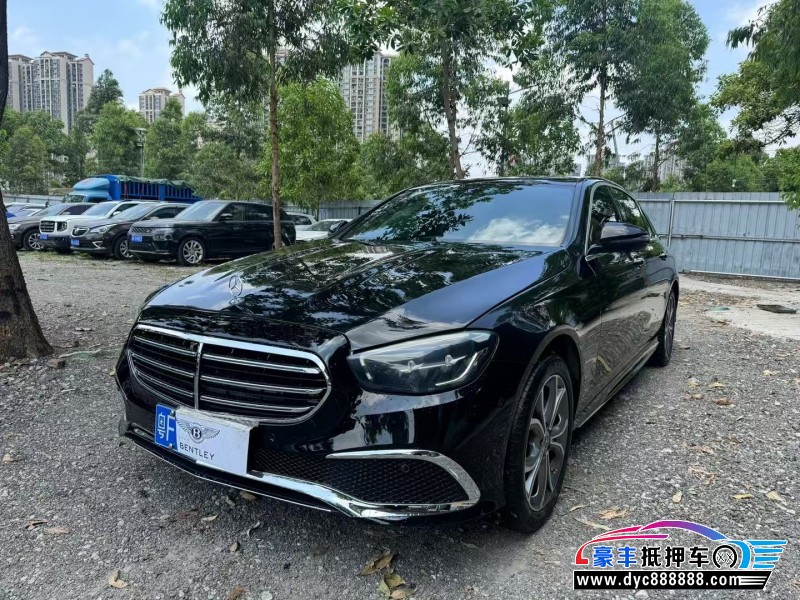 21年奔驰E轿车抵押车出售