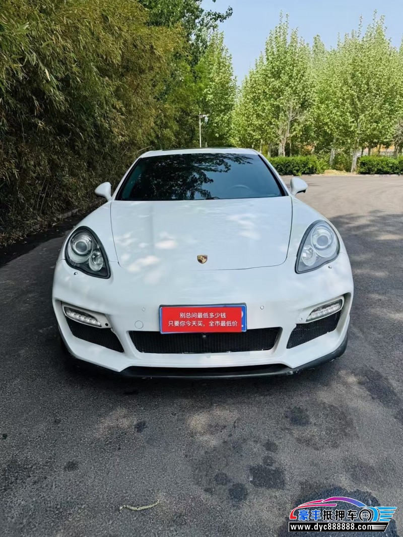 12年保时捷帕纳梅拉轿车抵押车出售