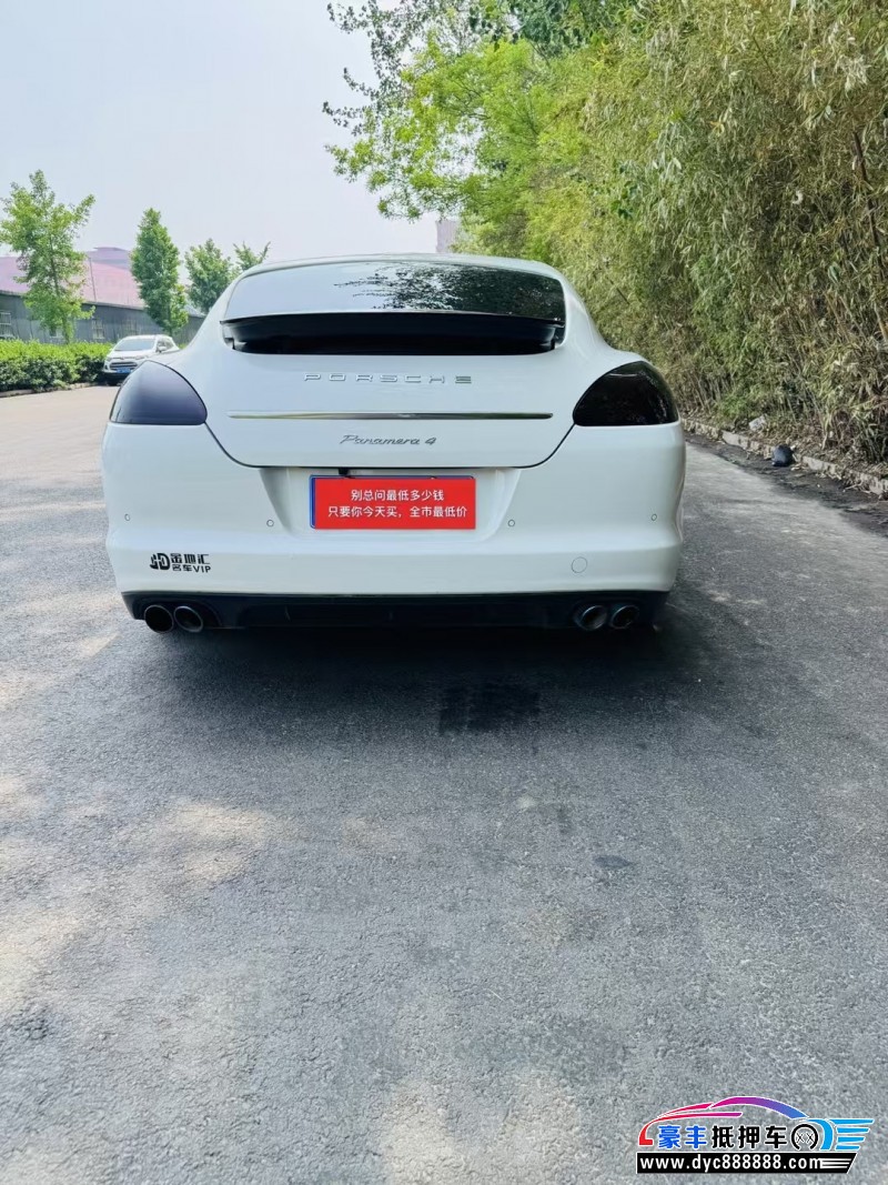 12年保时捷帕纳梅拉轿车抵押车出售