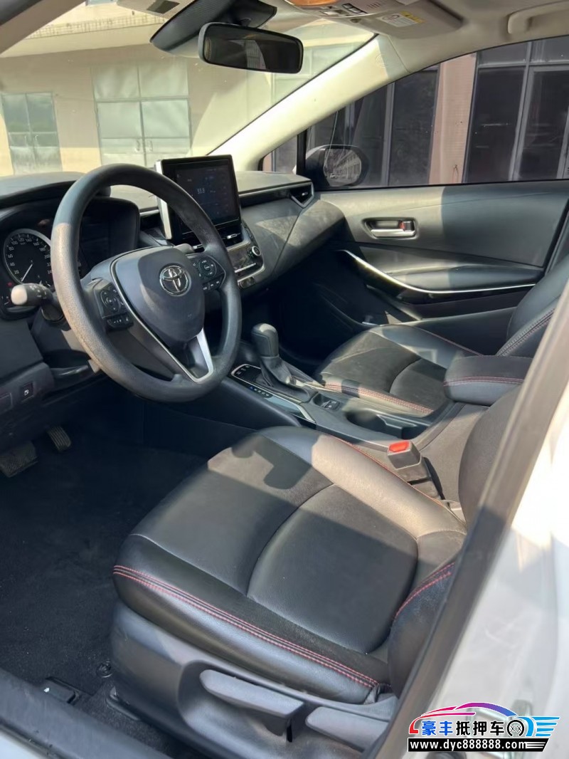 21年丰田卡罗拉轿车抵押车出售