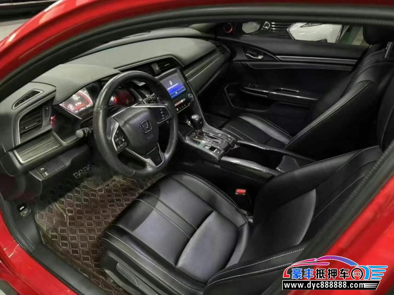 22年本田思域轿车抵押车出售