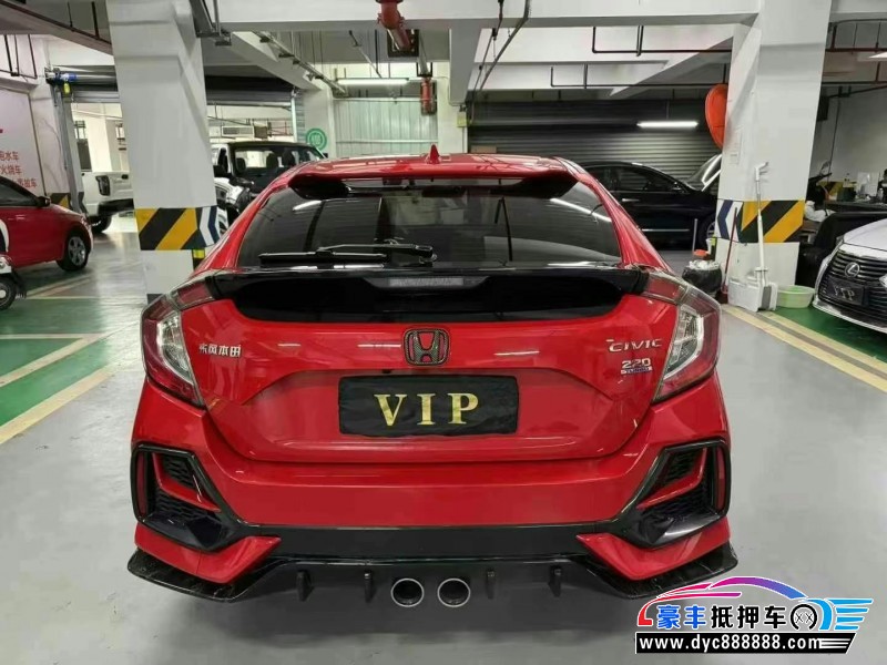 22年本田思域轿车抵押车出售