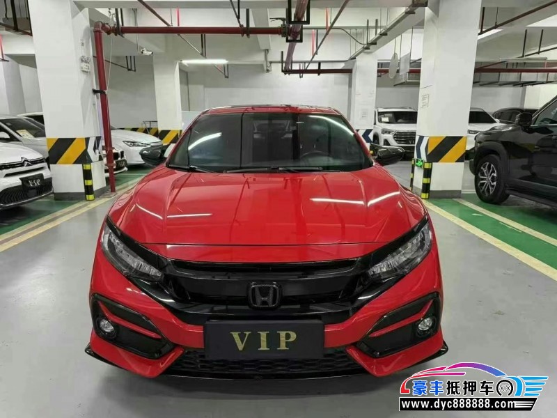 22年本田思域轿车抵押车出售