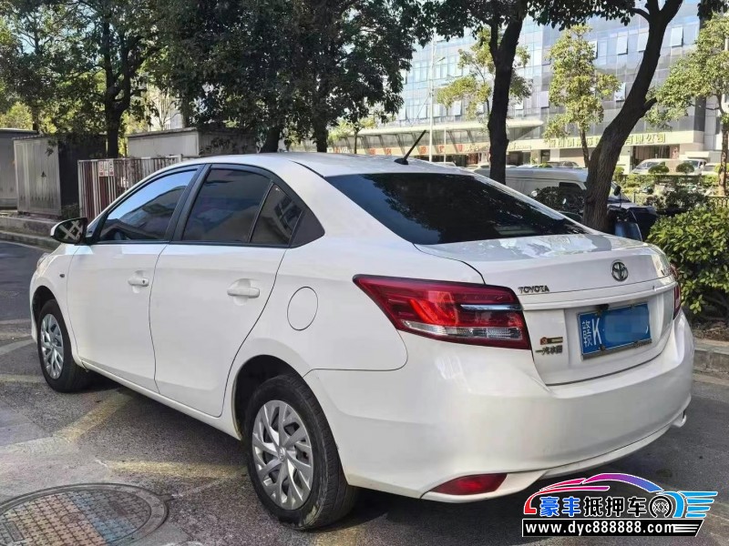 19年丰田威驰轿车抵押车出售