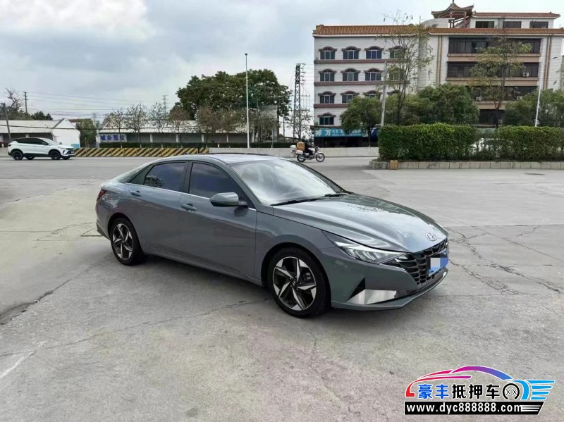 23年现代伊兰特轿车抵押车出售