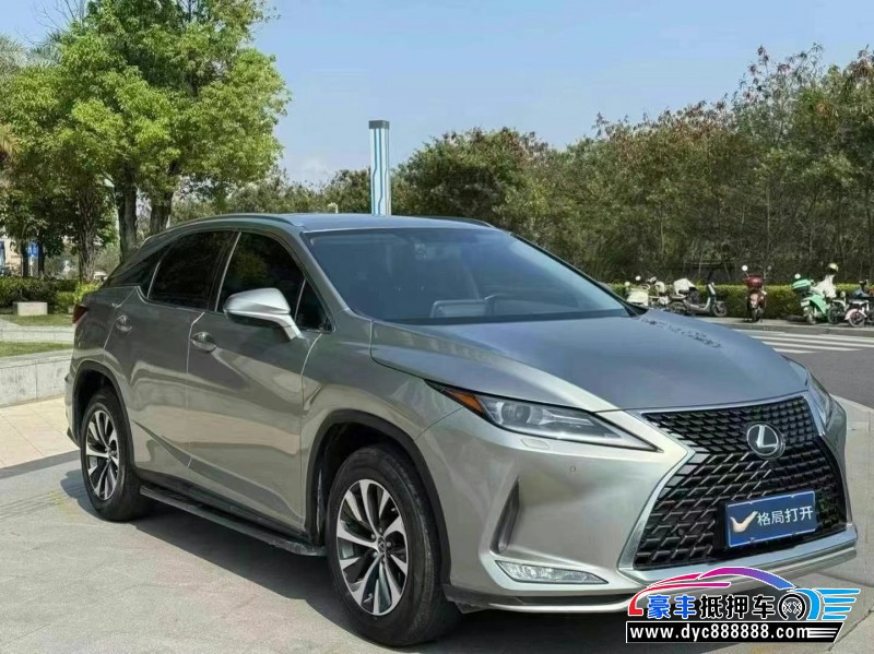 22年雷克萨斯RX轿车抵押车出售
