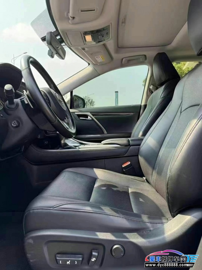 22年雷克萨斯RX轿车抵押车出售