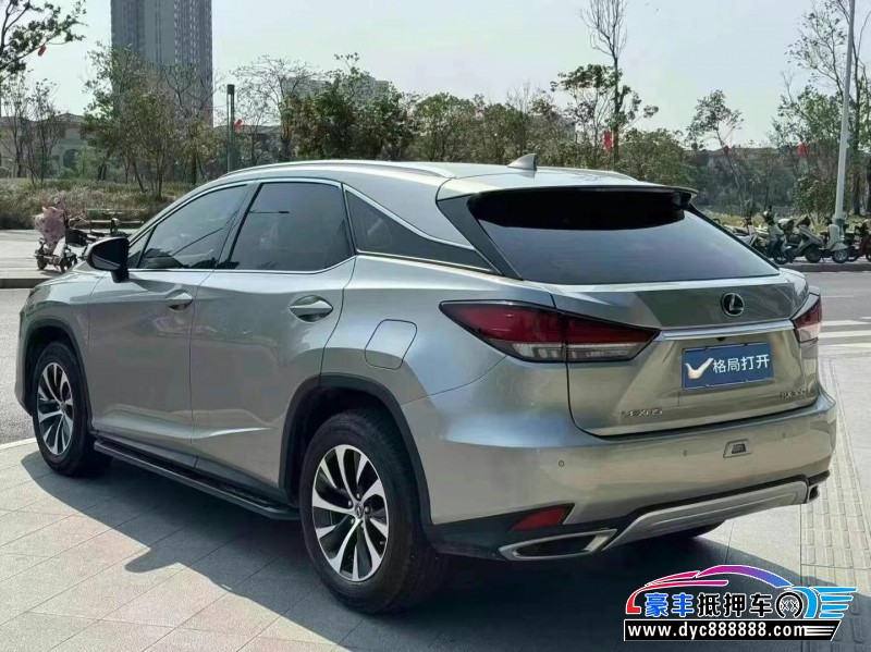 22年雷克萨斯RX轿车抵押车出售
