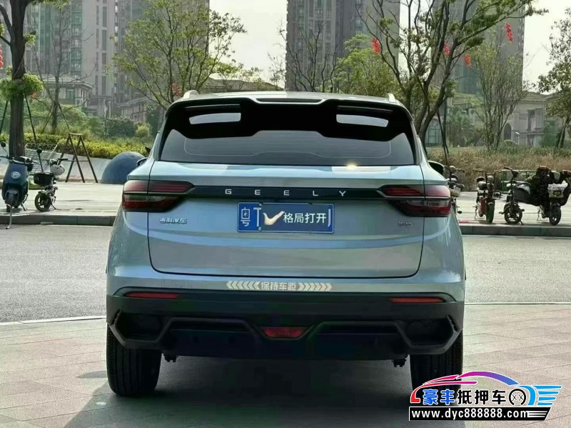 24年吉利缤越轿车抵押车出售