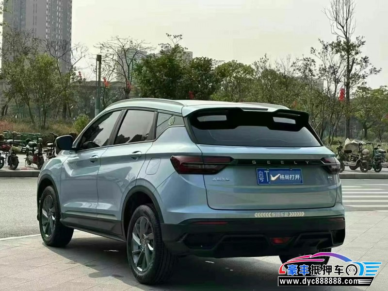 24年吉利缤越轿车抵押车出售