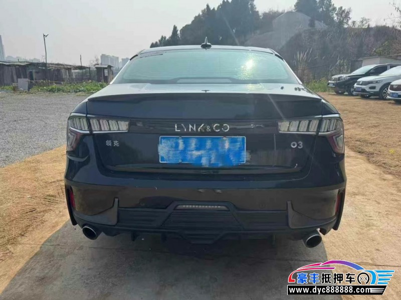 18年领克03轿车抵押车出售