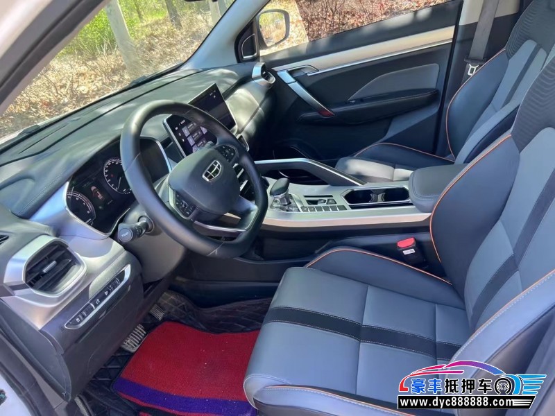 24年吉利缤越轿车抵押车出售