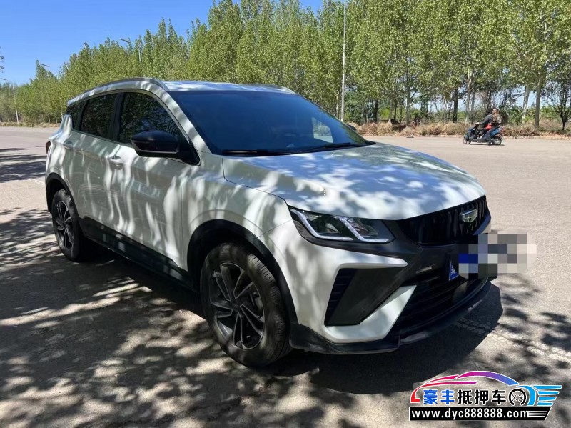 24年吉利缤越轿车抵押车出售