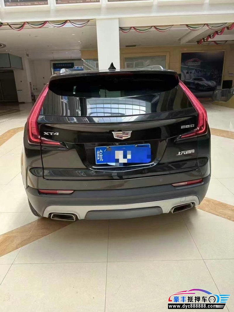 20年凯迪拉克XT4轿车抵押车出售