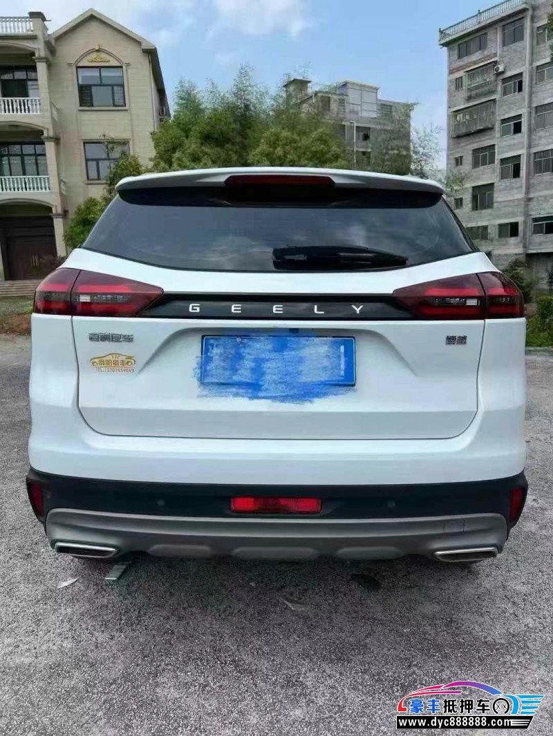 23年吉利博越轿车抵押车出售