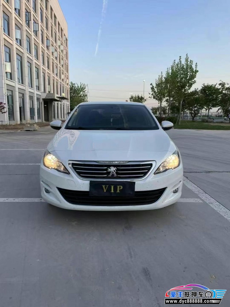 17年标致408轿车抵押车出售