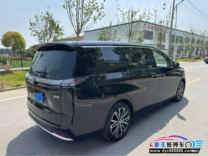 24年传祺e8轿车抵押车出售