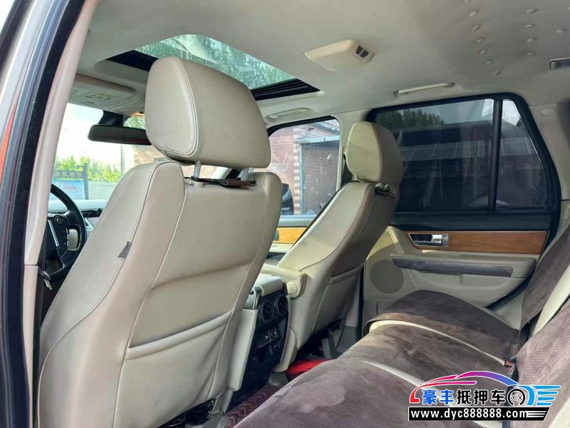 12年路虎揽胜运动轿车抵押车出售