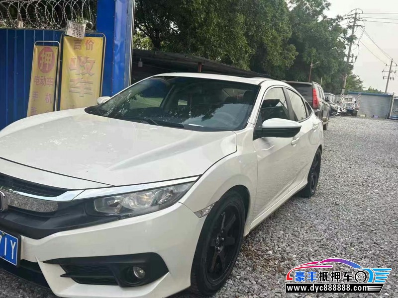 18年本田思域轿车抵押车出售