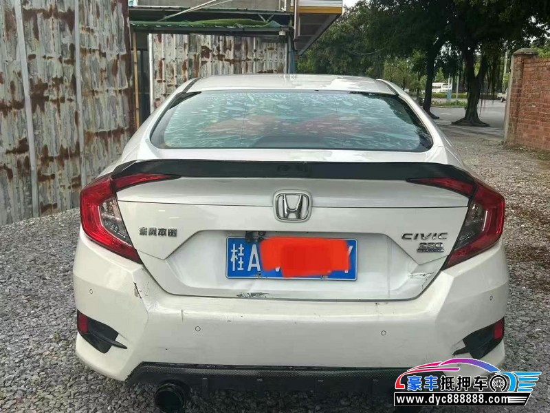 18年本田思域轿车抵押车出售