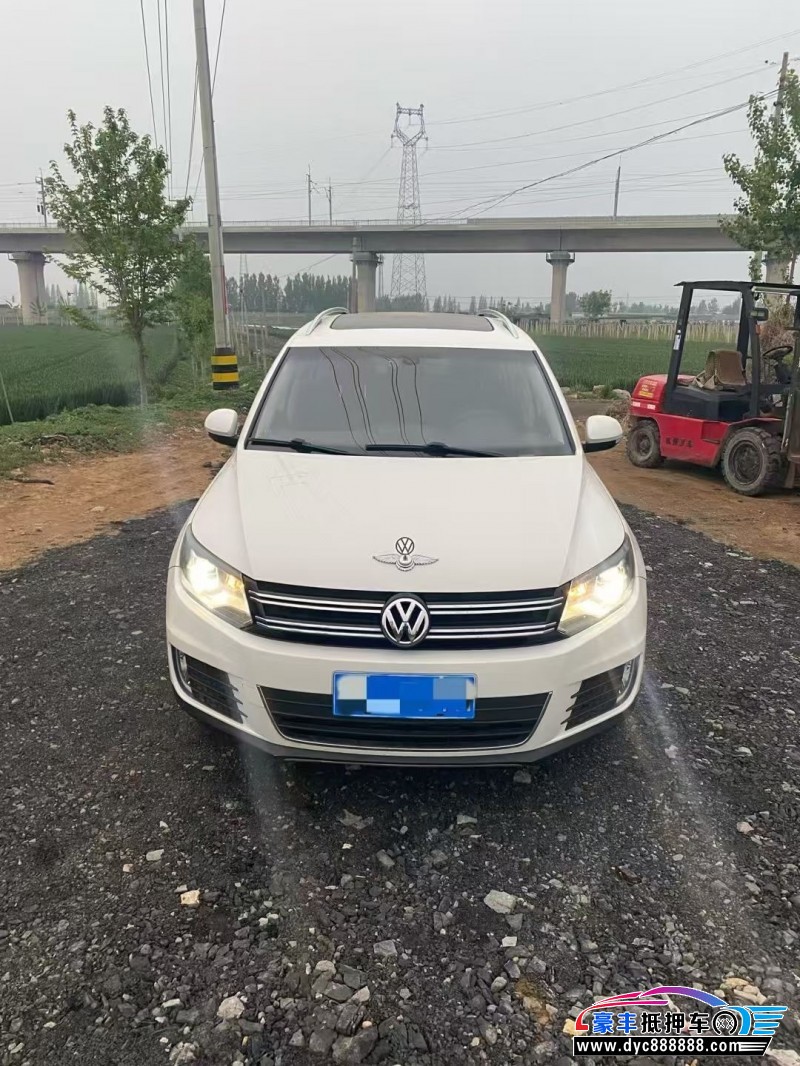 17年大众途观轿车抵押车出售