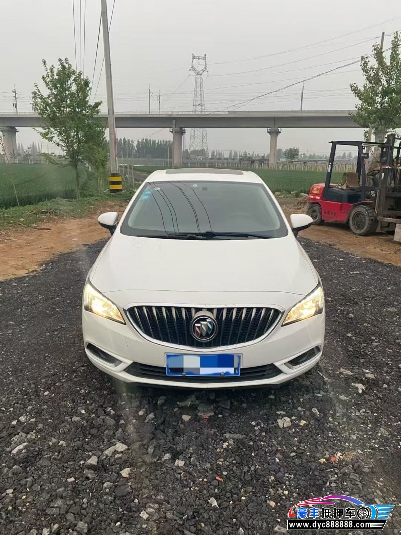 16年别克威朗轿车抵押车出售