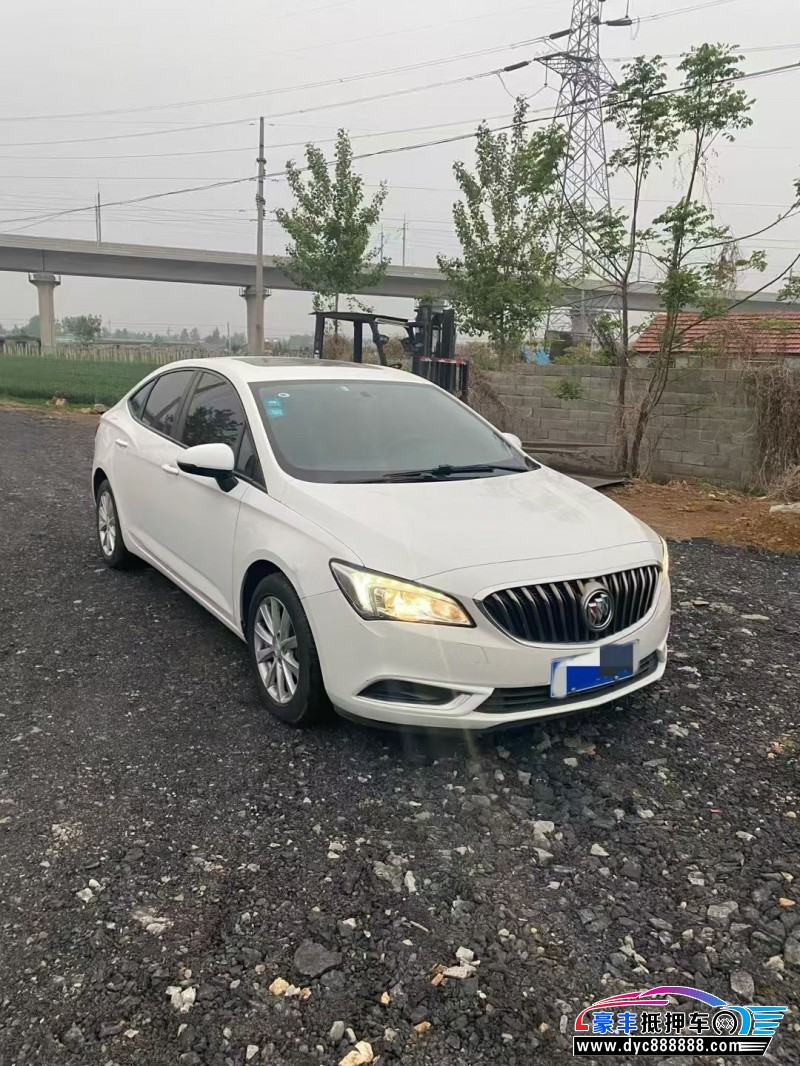 16年别克威朗轿车抵押车出售