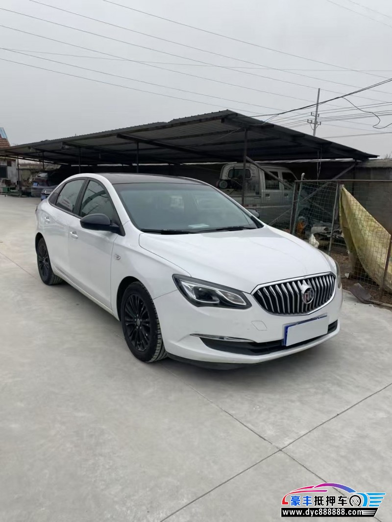 17年别克英朗轿车抵押车出售