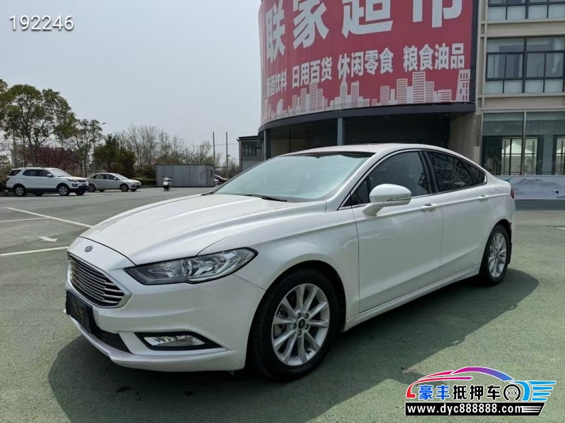18年福特蒙迪欧轿车抵押车出售