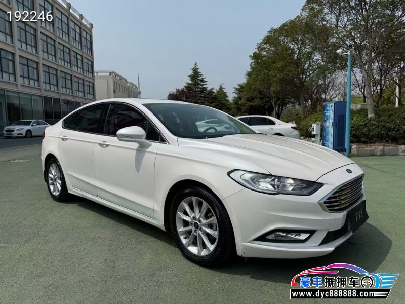 18年福特蒙迪欧轿车抵押车出售