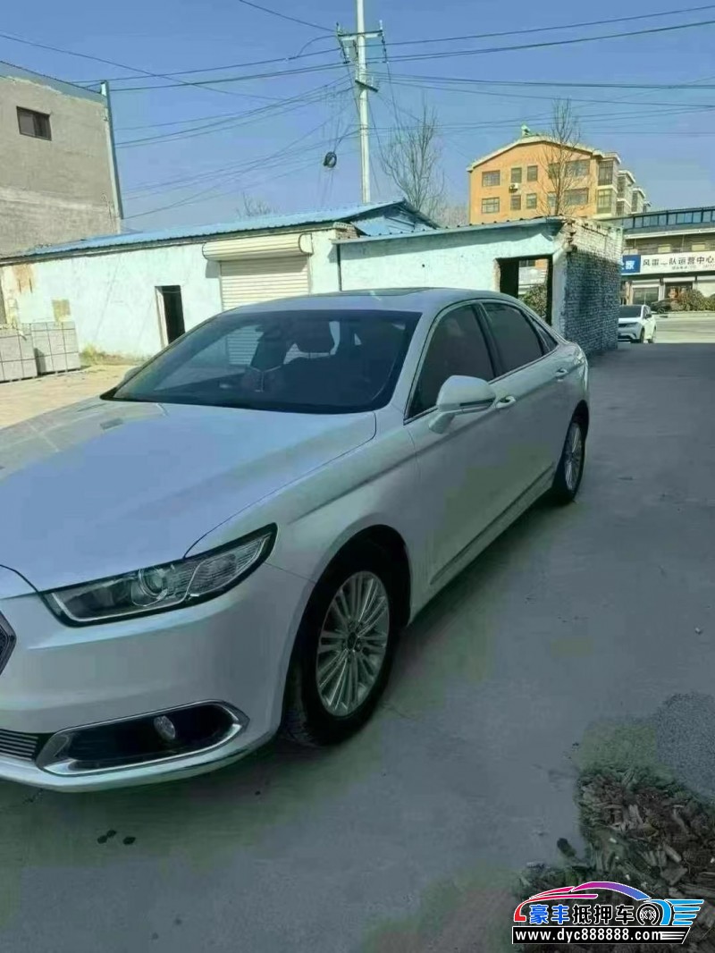 19年福特金牛座轿车抵押车出售