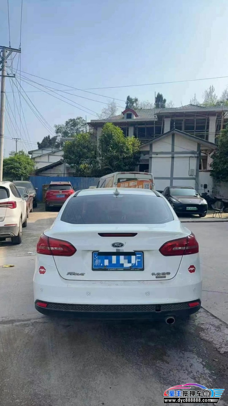18年福特福克斯轿车抵押车出售