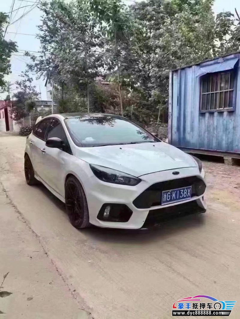 17年福特福克斯轿车抵押车出售