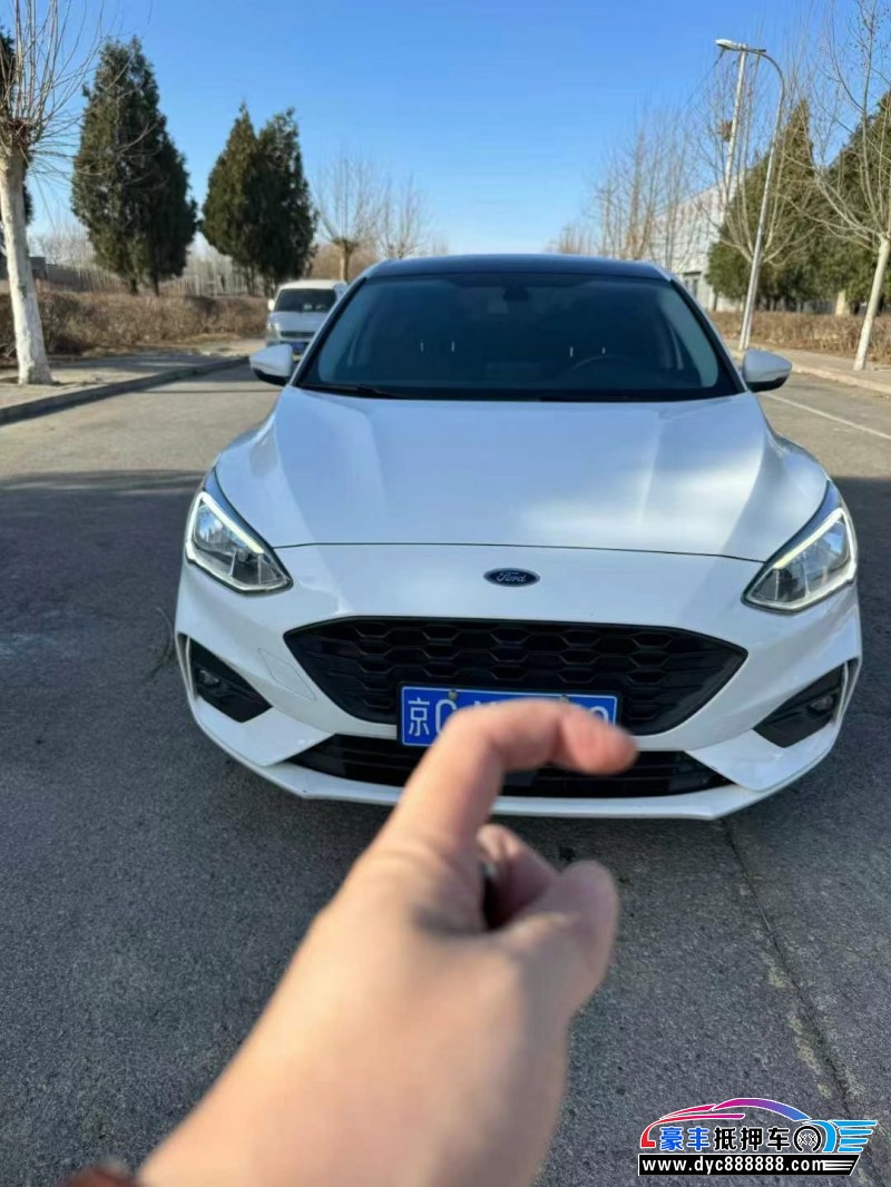 21年福特福克斯轿车抵押车出售