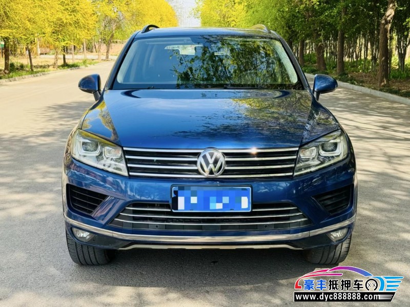 17年大众途锐SUV抵押车出售