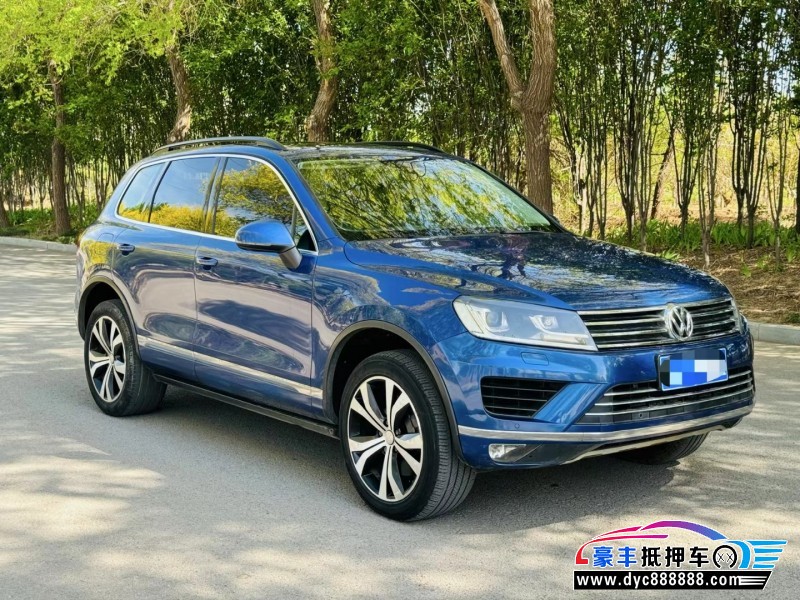 17年大众途锐SUV抵押车出售