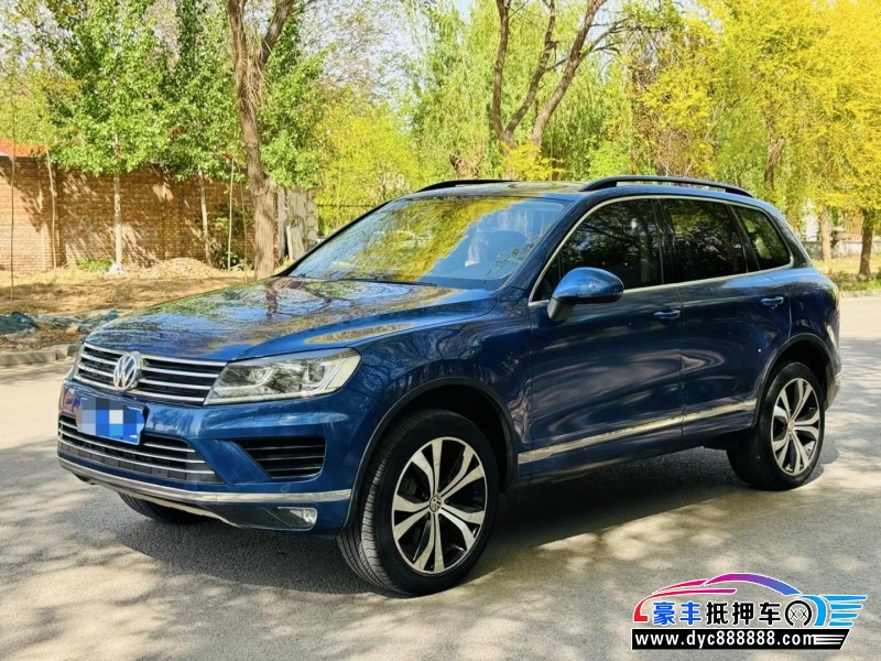 17年大众途锐SUV抵押车出售