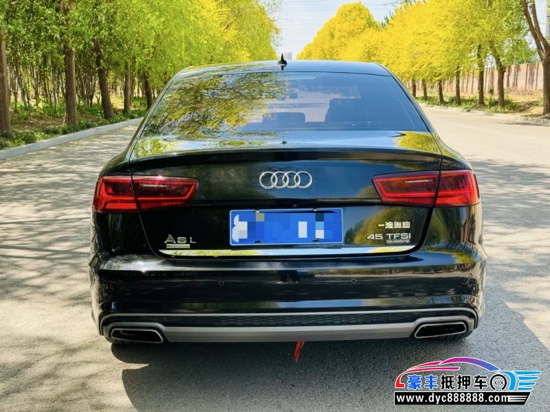 18年奥迪A6L轿车抵押车出售