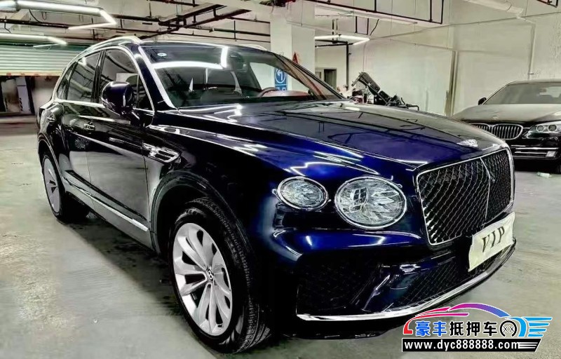 25年宾利添越轿车抵押车出售