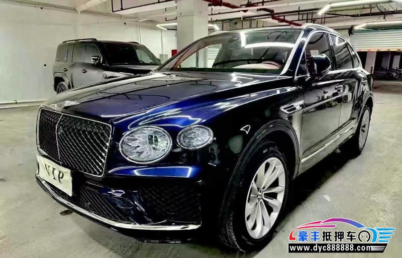 25年宾利添越轿车抵押车出售