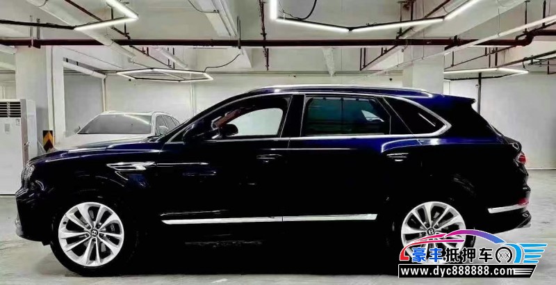 25年宾利添越轿车抵押车出售