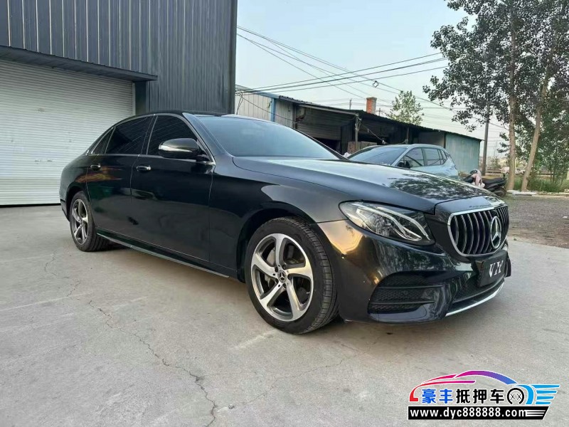 19年奔驰E轿车抵押车出售