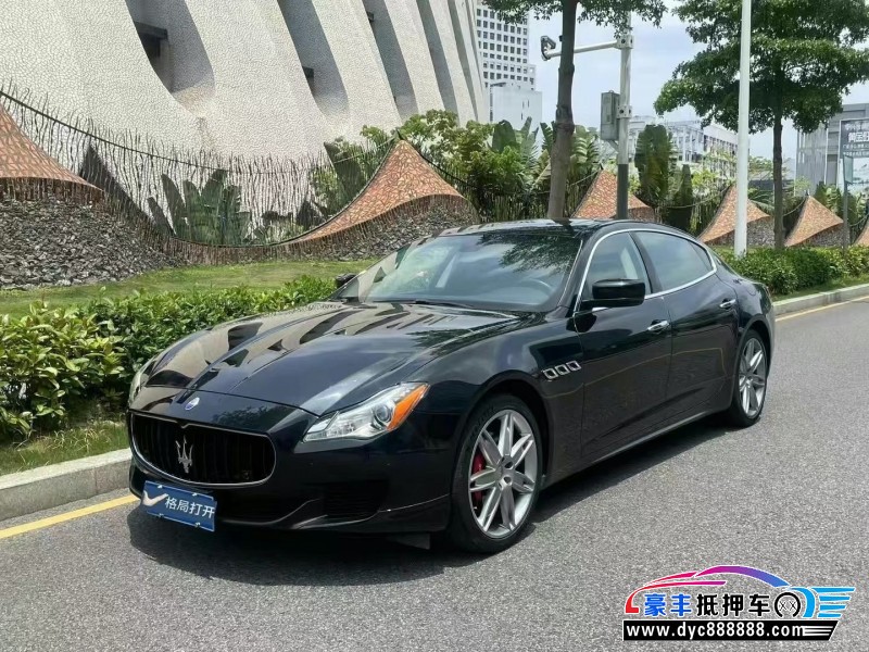 13年玛莎拉蒂总裁轿车抵押车出售